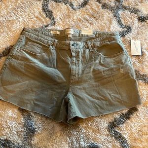 NWT gray shorts size 20